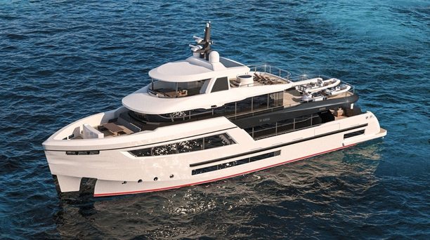WATCH: Inside the First 40m Bering 125 Explorer Yacht as Build Progresses
