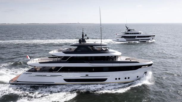 VIDEO: 35m Custom Van der Valk Superyacht Lalabe Delivered Ahead of Cannes Debut
