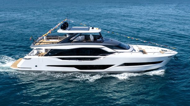 First 25m Ferretti 800 Yacht Launched
