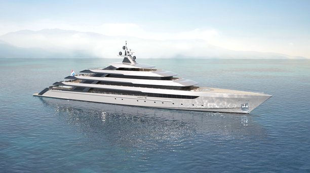 WHITE CORAL: Mulder Design's 115m Superyacht Concept