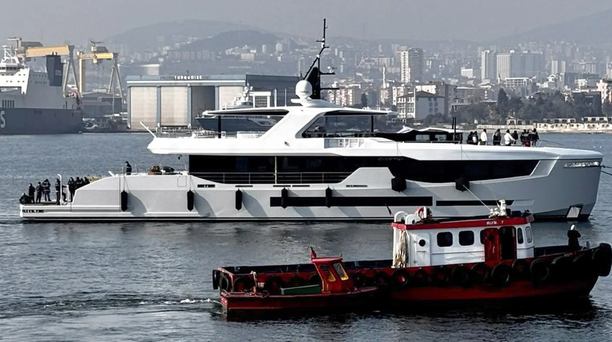 40m Custom Superyacht Aisha Delivered Following Build at Anadolu Shipyard