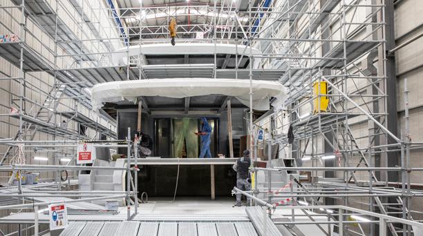 First 36m Sirena 118 Superyacht Progresses Toward 2026 Delivery