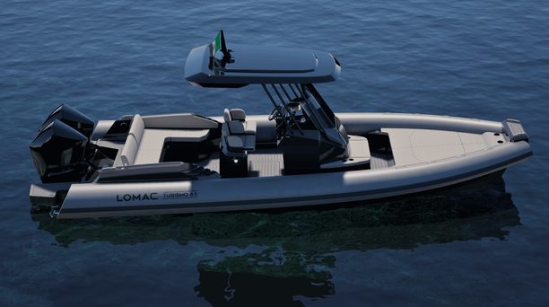 New Lomac Turismo 8.5m RIB Unveiled With Military-Inspired Styling 