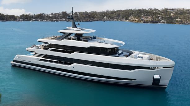 VIDEO: Inside Cantieri di Pisa's 40m Custom Superyacht as Build Progress Continues