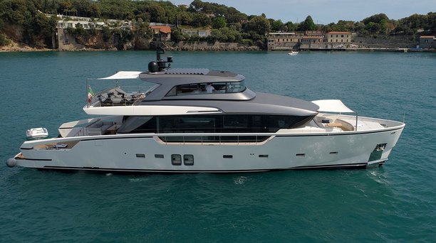 €400K Price Drop on 27m Sanlorenzo SX88 Motor Yacht Estia