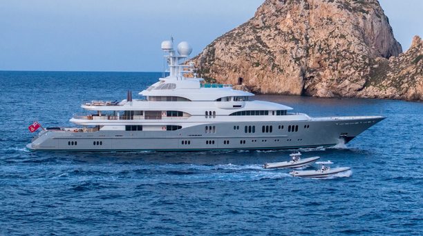 78m Lürssen superyacht Rocinante listed for sale