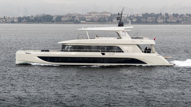 First 31m VisionF 101 Catamaran Completes Sea Trials and Exceeds 20 Knots