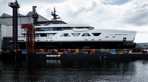 VIDEO: Damen Yachting Launches Latest Amels 60 Superyacht Ahead of Autumn 2025 Delivery
