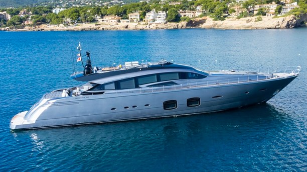 33m Pershing 108 Yacht Aldebaran III Receives €500K Price Reduction