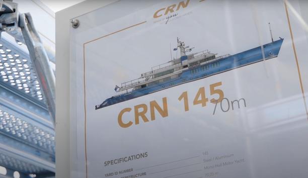 Video: 70m CRN Superyacht Project Thunderball Hits Major Construction Milestone 