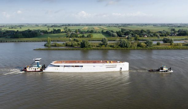 FIRST LOOK: 83m Feadship Project 832 Superyacht Hull Emerges Ahead of Outfitting