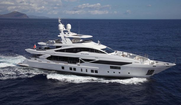 €1M Price Reduction on the Benetti Superyacht Willow