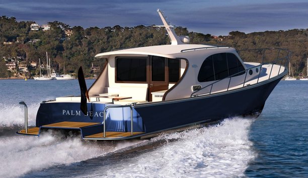 Explore Shallow Waters with the All-New Palm Beach 50 Jet Drive Motor Yacht