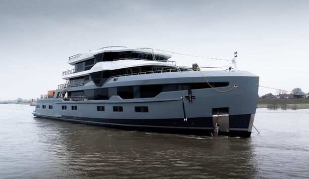 61m Leapher Polar Explorer Yacht Horizon Launched in the Netherlands