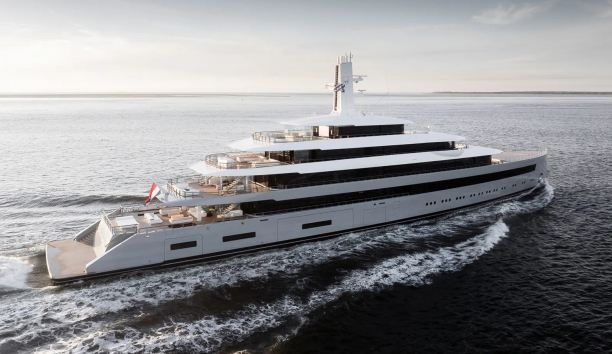 Feadship's 101m Superyacht Moonrise Spotted On Sea Trials 