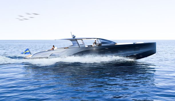 WATCH: 24m Windy SR77 Flagship Yacht Reaches Construction Milestone as Hull Mould Heads to Sweden