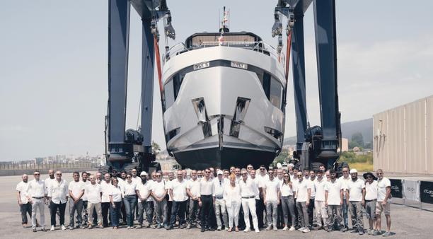 Third 24m Arcadia A80 Motor Yacht Launched for Repeat Owner