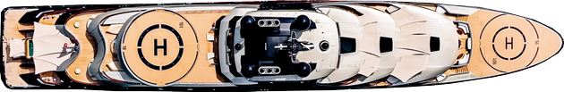 Top down view of Luminance