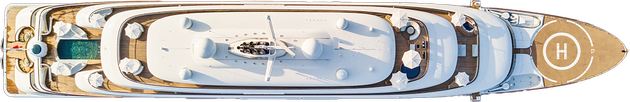 Top down view of Golden Odyssey