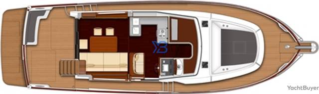 Main Deck Beneteau Swift Trawler 44