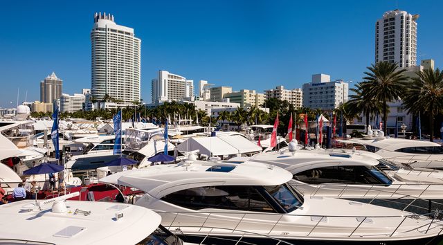 Yachts at Miami International