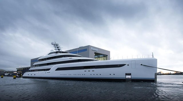 Feadship’s 88m superyacht ‘Project 816’ hits the water