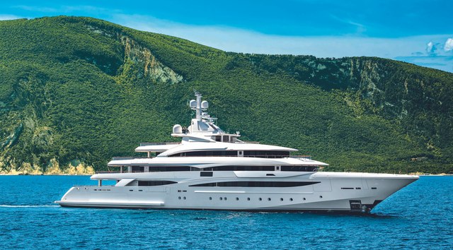 CRN's spacious 79 metre M/Y MIMTEE on display at Monaco Yacht Show