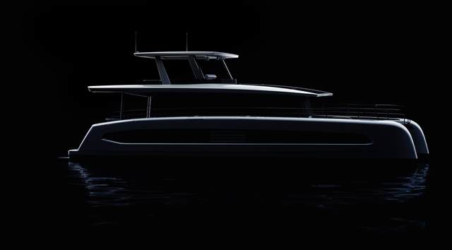 WATCH: First Solar-Electric Pioneer PY60 Catamaran Nears Launch Ahead of Cannes Debut