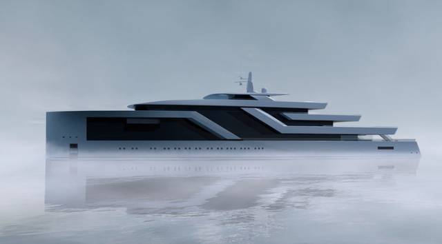 Isaac Burrough's 100m concept pushes boundaries of yacht design