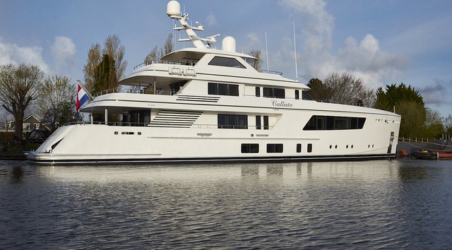 Feadship launch 42.5m (139ft) superyacht CALLISTO