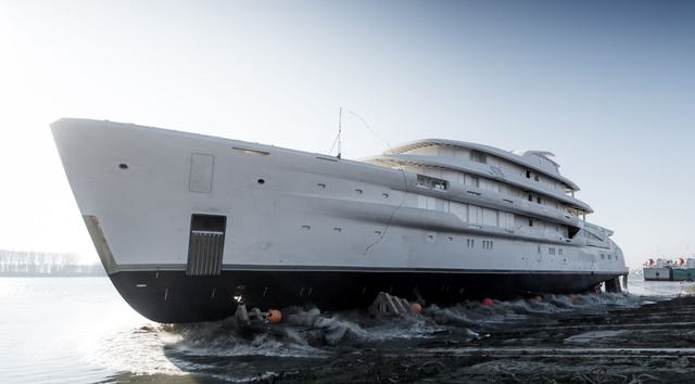 Biggest ever AMELS superyacht launches