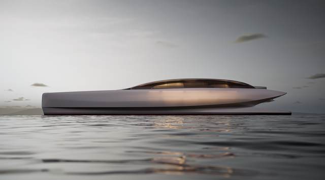 Artists impression of Oceanco's Superyacht Lily