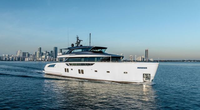 34m Sanlorenzo SX112 Motor Yacht La Luna Listed for Sale 