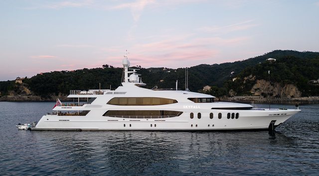 €1M Price Reduction on 58m Trinity Superyacht Skyfall