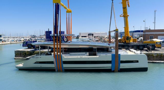 First Silent Yachts SY80 Solar-Electric Catamaran Launches Ahead of Cannes Debut
