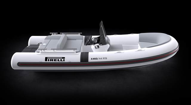 Sacs Tecnorib Reveals Pirelli Tender X460 With Styling Rooted in Racing Technology