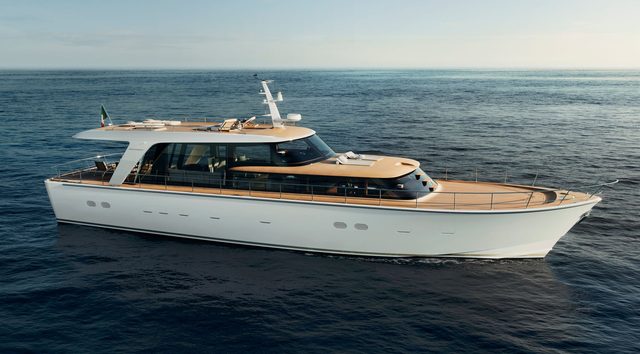 VIDEO: Sanlorenzo unveils new 26m hybrid yacht SHE inspired by vintage Italian design