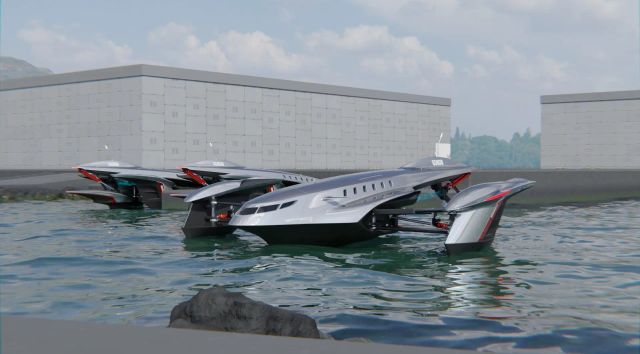 Gray Design reveals luxury hydrofoil concept, SLIVER