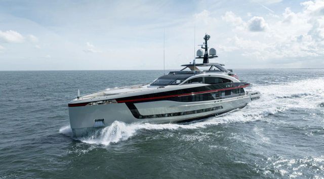 Heesen superyacht Ultra G heads out for sea trials