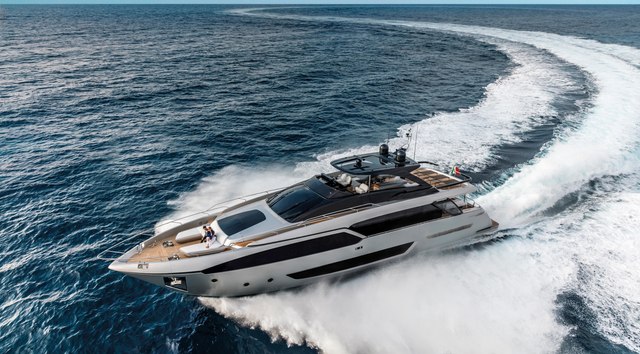 Ferretti exclusively debut Riva 90 Argo