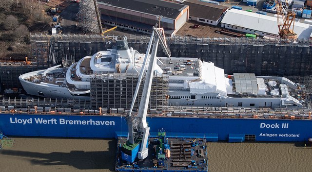 VIDEO: 140m superyacht SOLARIS seen for the first time