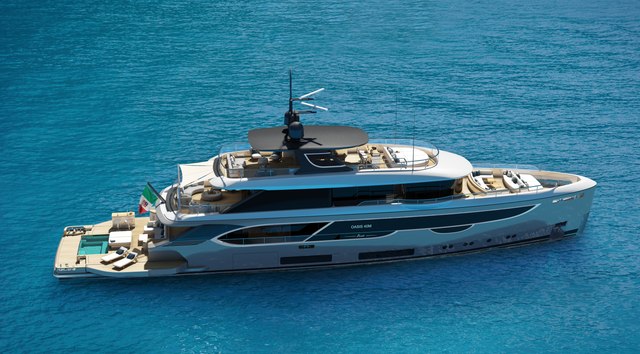 First 40m Oasis superyacht delivered by Benetti