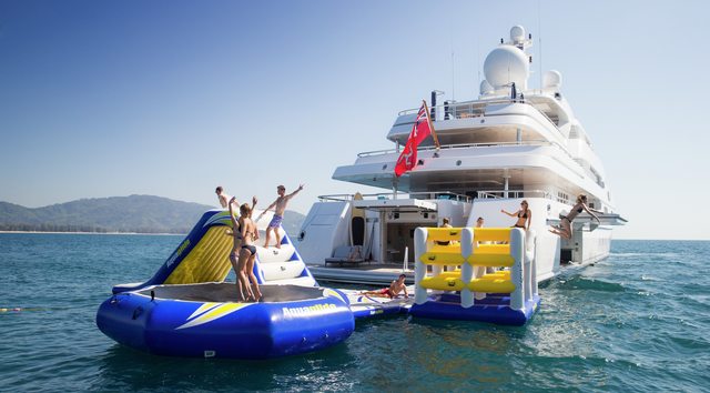 Yacht Inflatables: A Private Waterpark 