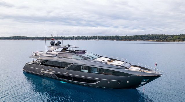 $850k Price Reduction on 34m Riva 110' Dolcevita Superyacht Onyx