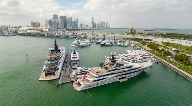 Biggest Superyachts Set to Attend the 2025 Miami International Boat Show