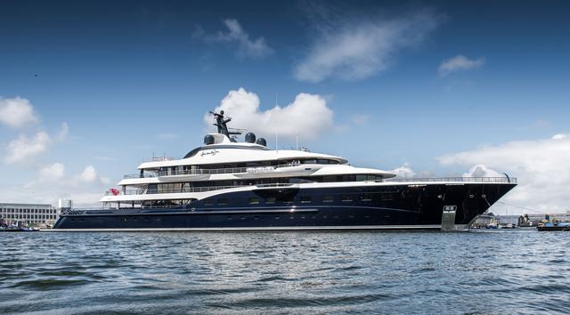 Major Price Reduction on 89m Amels Superyacht Here Comes the Sun 