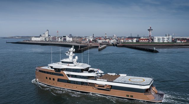 Damen’s “ultimate crossover” SeaXplorer 77 exployer yacht La Datcha delivered