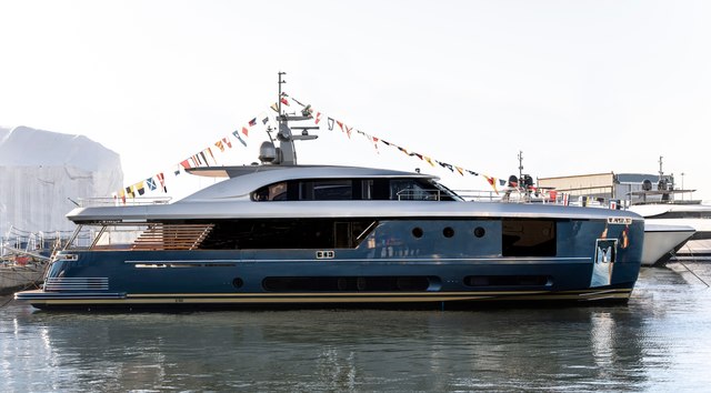 First Magellano 30 Metri launched by Azimut