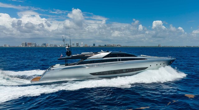 37m Riva 122' Mythos Superyacht Chop Chop Listed for Sale