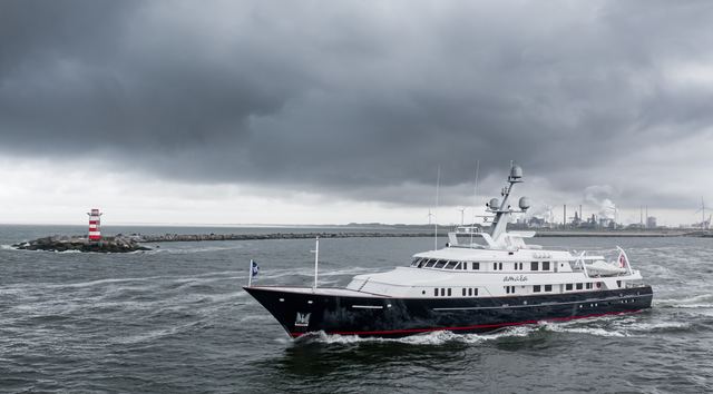 Classic 57m Feadship AMARA returns after extensive refit